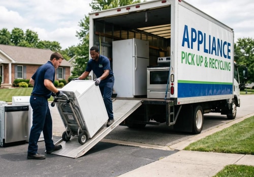 Appliance Pick Up Checklist Before Your Appointment